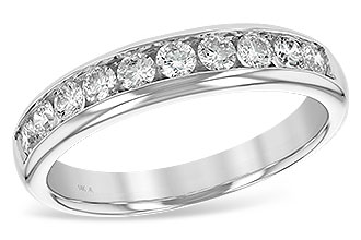A120-05887: LDS WED RG .50 TW (10 STONES)