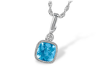A213-70405: NECK 1.03 BLUE TOPAZ 1.05 TGW