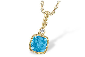 A213-70405: NECK 1.03 BLUE TOPAZ 1.05 TGW