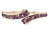 A215-52232: BANGLE 3.12 MULTI-COLOR 3.30 TGW (AMY,GT,PT)