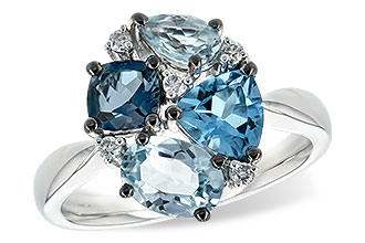 A216-37641: LDS RG 2.57 BLUE TOPAZ 2.65 TGW