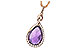 A216-44996: NECK 3.91 AMETHYST 4.10 TGW