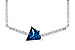 A217-34014: NECK .87 LONDON BLUE TOPAZ .95 TGW