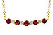 A217-35823: NECK .58 TW RUBY .70 TGW