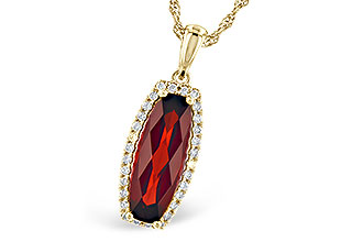 A300-02250: NECK 1.75 GARNET 1.87 TGW