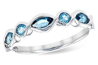 A300-03141: LDS RG .60 TW BLUE TOPAZ