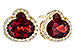 A300-07714: EARR 2.85 TW GARNET 3.06 TGW