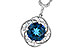 A300-94069: NECK 2.90 LONDON BLUE TOPAZ 3.05 TGW (9MM LBT)