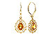 A300-94078: EARR .74 TW CITRINE .90 TGW