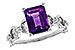 A301-88569: LDS RG 1.95 AMETHYST 2.05 TGW (9x7MM AMY)