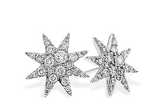 A301-88578: EARRINGS .50 TW