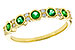 A301-90423: LDS WED RG .28 TW EMER .40 TGW