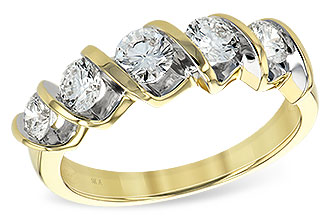 B120-05905: LDS WED RG 1.00CT TW