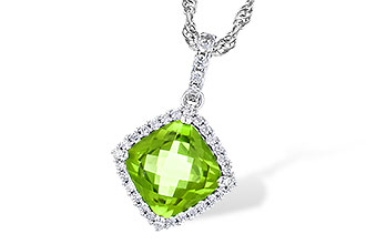 B210-98614: NECK 1.43 PERIDOT 1.54 TGW