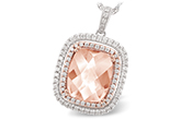 B215-49496: NECK 4.20 MORGANITE 4.66 TGW