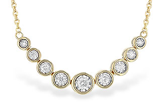 B217-32205: NECKLACE .25 TW (18")