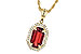 B217-33150: NECK 1.66 GARNET 1.75 TGW