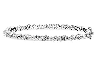 B300-01323: BANGLE .84 TW BAGUETTE DIAS