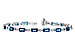 B300-02223: BRACELET 7.90 LONDON BLUE TOPAZ 8.13 TGW