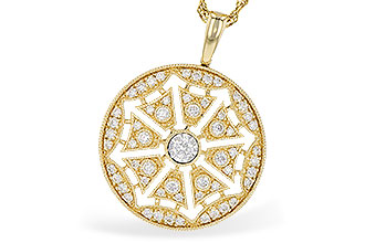 B300-91332: NECKLACE .38 TW