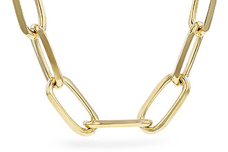 B300-96805: PAPERCLIP XL (24IN, 5.2MM, 14KT, LOBSTER CLASP)