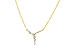 B300-97678: NECKLACE 1.22 TW FANCY CUT DIAMONDS (18")