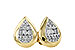 B300-99478: EARRINGS .09 BAG .18 TW