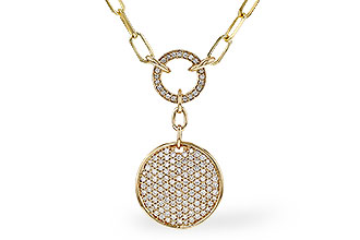 B301-84023: NECKLACE .92 TW (17")
