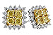 B301-85859: EARR 1.04 FANCY YELLOW DIAMONDS 1.44 TW