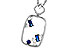 B301-87678: NECKLACE .35 TW SAPPHIRE .46 TGW