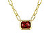 B301-87705: NECKLACE 1.45 GARNET (18")
