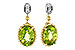 B301-89523: EARR 1.36 TW PERIDOT 1.42 TGW (7x5MM OV)
