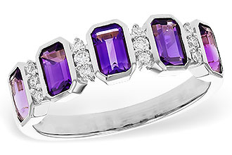 B301-90396: LDS RG 1.18 TW AMETHYST 1.30 TGW
