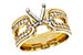 B301-90423: LDS SEMI DIA RG .50 TW