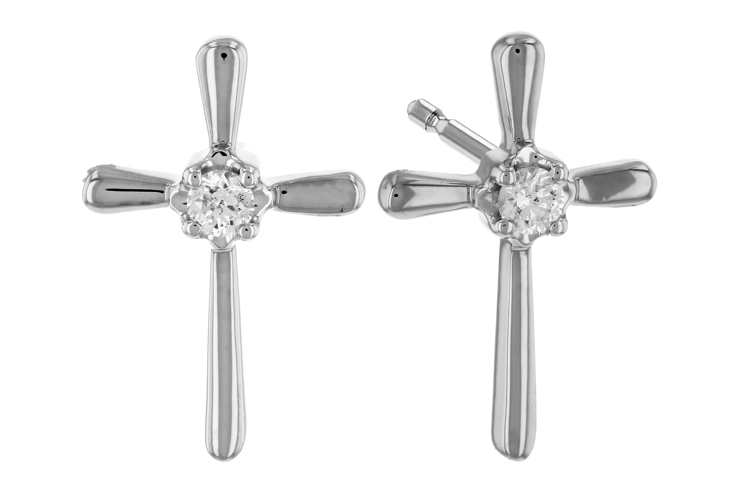B302-74032: EARRINGS .04 TW