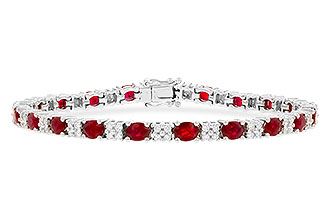 C027-28605: BRACELET 7.10 RUBY 7.92 TGW