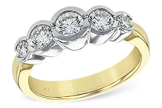 C120-05859: LDS WED RING 1.00 TW