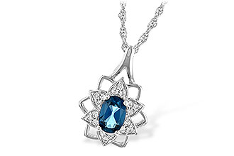 C216-43105: NECK .47 BLUE TOPAZ .56 TGW