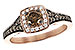 C217-32250: LDS RG .40 BROWN DIA CTR .70 TW