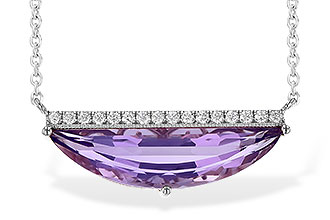 C217-33141: NECK 2.18 AMETHYST 2.28 TGW