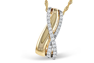 C300-02241: NECKLACE .26 TW