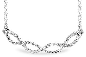C300-92232: NECKLACE .12 TW (18")