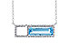 C300-93123: NECK 1.44 BLUE TOPAZ 1.60 TGW