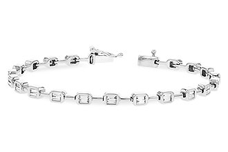 C300-95859: BRACELET .90 TW BAGUETTE