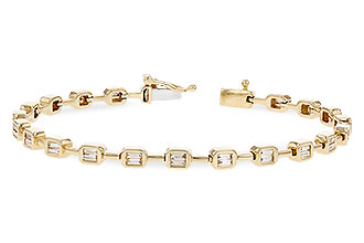 C300-95859: BRACELET .90 TW BAGUETTE