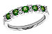 C300-98614: LDS WED RG .55 EMERALD .72 TGW