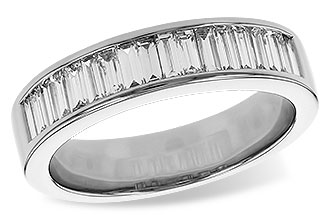 C301-82250: LDS DIA WED RG .70 TW BAGUETTES