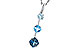 C301-83159: NECK 1.87 TW BLUE TOPAZ 1.90 TGW