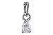 C301-84032: PENDANT .14 PEAR SHAPE