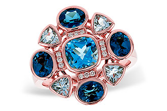 C301-84923: LDS RG 3.19 TW BLUE TOPAZ 3.25 TGW